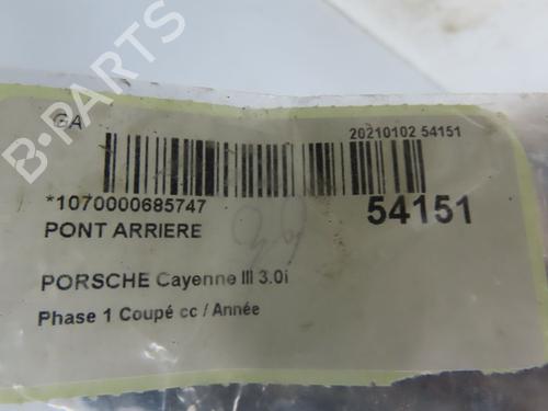 Differential, bag PORSCHE CAYENNE (9YA) 3.0 E-Hybrid AWD (9YAAE1) | BP30978820M24 