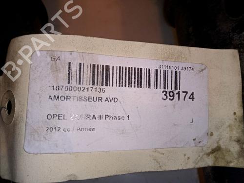 Right front shock absorber OPEL ZAFIRA TOURER C (P12) 1.4 (75) | BP12262433M17 