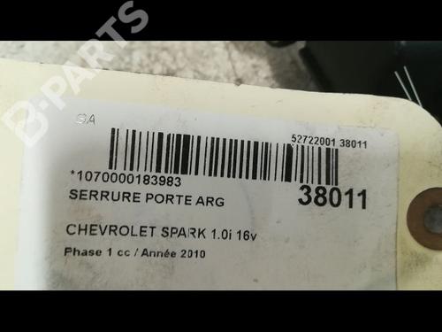 Rear left lock CHEVROLET SPARK (M300) 1.0 | BP9602953C100 