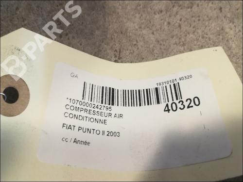 AC-Kompressor FIAT PUNTO (188_) 1.2 16V 80 (188.233, .235, .253, .255, .333, .353, .639,... | BP9611095M34 