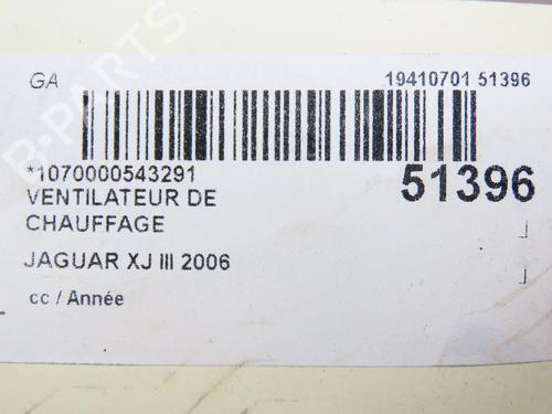 Heater blower motor JAGUAR XJ (X350, X358) 3.6 | BP29263772M62 