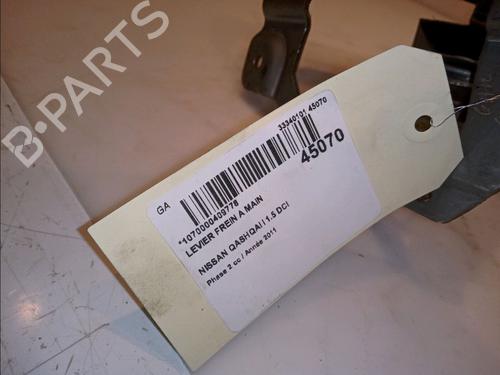 Used Hand brake Hand brake NISSAN QASHQAI I (J10, NJ10) 1.5 dCi (110 hp) 12585613 12585613