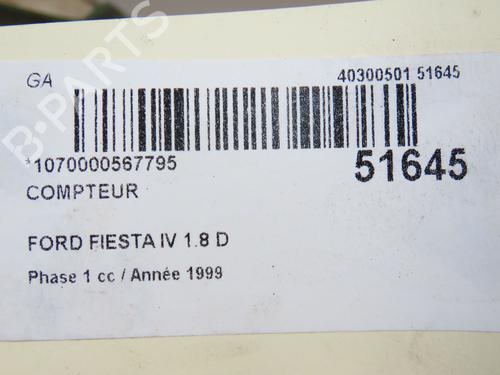 instrument-cluster-ford-fiesta-iv-ja_-jb_-1995-1996-1997-1998-1999-2000-2001-2002-2003-2004-2005-2006-26383606 main image