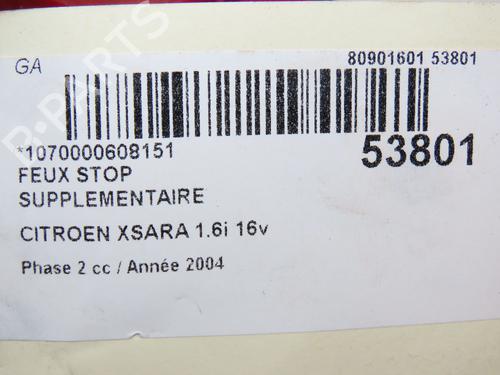 3º Stop 3º Stop CITROËN XSARA (N1) 1.6 16V (109 hp) 28969749 28969749