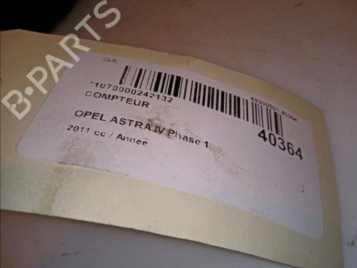 Used Instrument cluster Instrument cluster OPEL ASTRA J (P10) 1.7 CDTI (68) (125 hp) 12094929 12094929