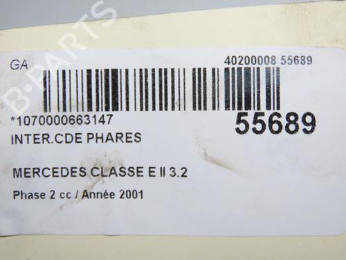 Headlight switch MERCEDES-BENZ E-CLASS (W210) E 320 CDI (210.026) | BP32399647I24 
