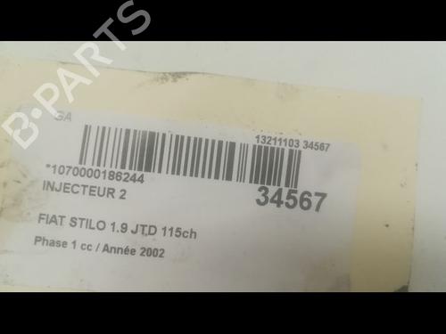 Used Injector Injector FIAT STILO (192_) 1.9 JTD (192_XE1A) (115 hp) 9603228 9603228