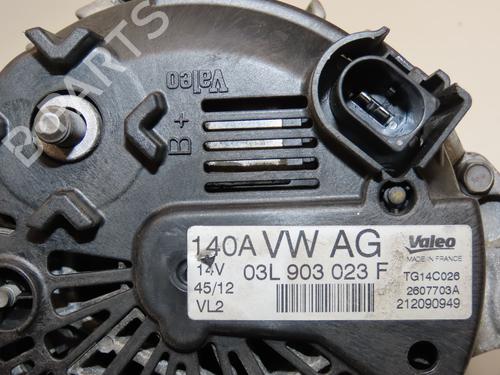 Alternator VW POLO V (6R1, 6C1) 1.6 TDI | BP28120713M7 
