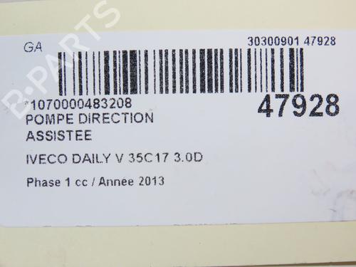 Steering pump IVECO DAILY V Van 35C17, 35S17, 40C17, 45C17, 50C17, 60C17, 65C17, 70C17 | BP28801571M99