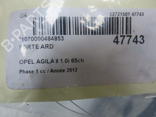 right-rear-door-opel-agila-b-h08-2008-2009-2010-2011-2012-2013-2014-23125071 main image