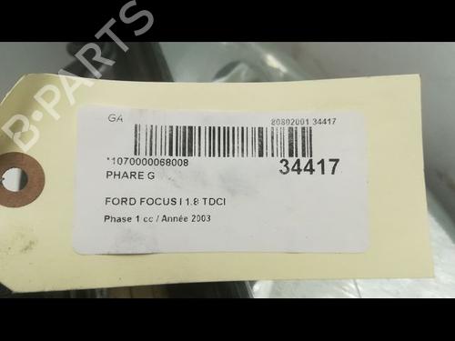 Used Left headlight Left headlight FORD FOCUS I Turnier (DNW) 1.8 TDCi (100 hp) 9750522 9750522