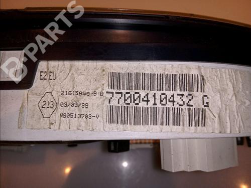 Instrument cluster RENAULT CLIO II (BB_, CB_) 1.2 (BB0A, BB0F, BB10, BB1K, BB28, BB2D, BB2H, CB0A,... | BP11487921C47 