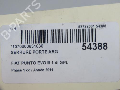 Used Rear left lock Rear left lock FIAT PUNTO (199_) 1.4 (199AXB1A, 199BXB1A, 199BXB11, 199AXB11) (78 hp) 33728150 33728150