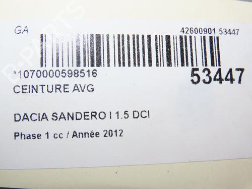 Used Front left belt tensioner DACIA SANDERO 1.5 dCi (75 hp) 28830812
