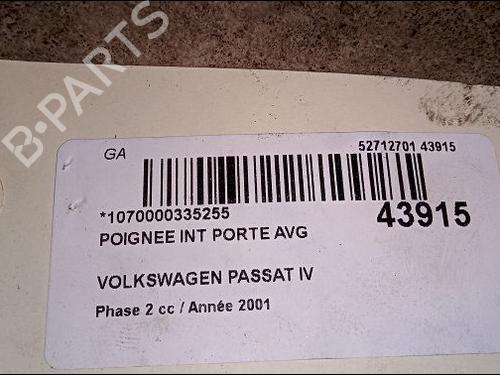 Used Front left interior door handle VW PASSAT B5.5 (3B3) 1.9 TDI (130 hp) 9619433