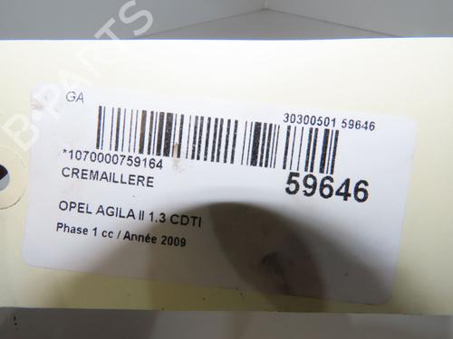 steering-rack-opel-agila-b-h08-2008-2009-2010-2011-2012-2013-2014-39601709 main image