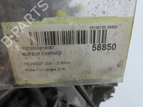 Used Engine Engine PEUGEOT 208 I (CA_, CC_) 1.2 VTI 82 (82 hp) 40554203 40554203