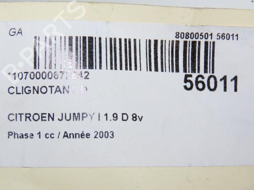 Used Right front indicator Right front indicator CITROËN JUMPY I Van (BS_, BT_, BY_, BZ_) 1.9 D 70 (69 hp) 30502425 30502425