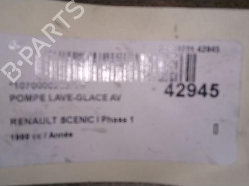 Used Washer pump RENAULT SCÉNIC I MPV (JA0/1_, FA0_) 1.6 (JA00, JA16, JA15, JA19, JA1V, JA2B, JA2C, JA0B,... (107 hp) 14881605