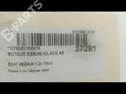 Rear wiper motor SEAT IBIZA III (6L1) 1.2 12V | BP9600822M102 