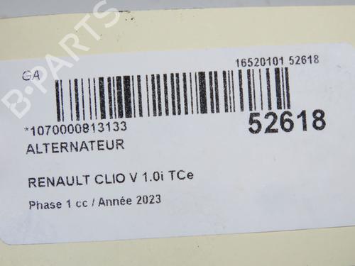 Generator RENAULT CLIO V (B7_) 1.0 TCe 90 (B7MT) | BP39893803M7 - Image 9