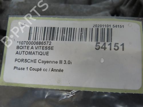 Gearbox PORSCHE CAYENNE (9YA) 3.0 E-Hybrid AWD (9YAAE1) | BP30691858M3 