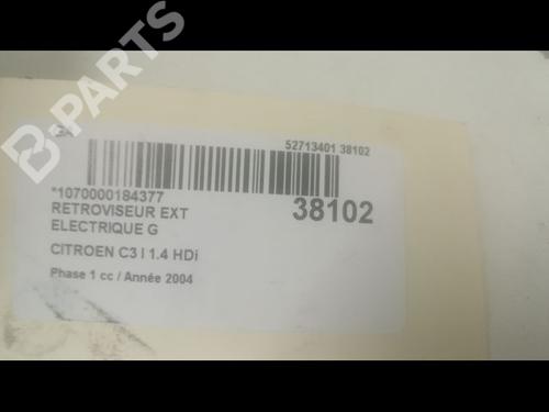Left mirror CITROËN C3 I (FC_, FN_) 1.4 HDi | BP9602975C26 