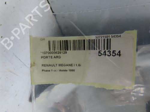 Right rear door RENAULT MEGANE I (BA0/1_) 1.6 i (BA0L) | BP28968984C5