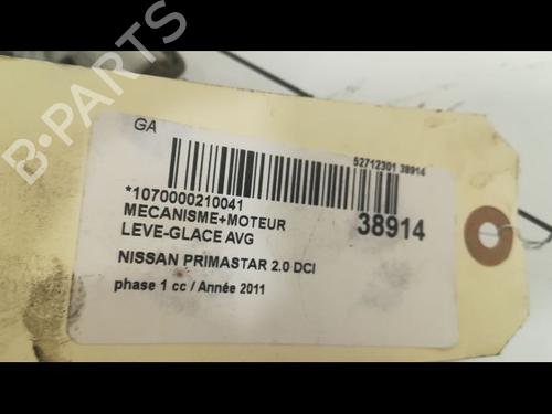 Used Front left window mechanism NISSAN PRIMASTAR Van (X83) 2.0 dCi 115 (114 hp) 9604425