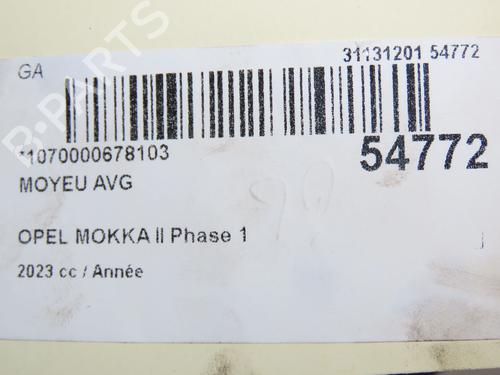 Right front steering knuckle OPEL MOKKA 1.5 (76) | BP31120316M26 