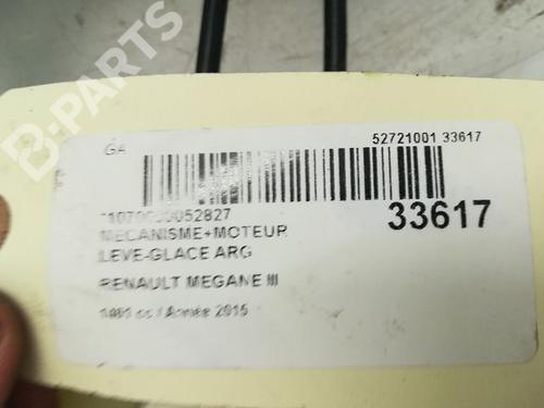 Rear left window mechanism RENAULT MEGANE III Grandtour (KZ0/1) 1.5 dCi (KZ09, KZ0D, KZ1G, KZ29, KZ14, KZ1W, KZ10, KZ1F,... | BP9594158C24 