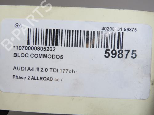 Steering column stalk AUDI A4 B8 (8K2) 2.0 TDI quattro | BP38608344I23 - Image 7
