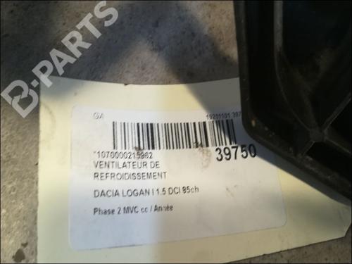 Køleventilator elektrisk DACIA LOGAN MCV (KS_) 1.5 dCi (KS0W) | BP11425570M35 