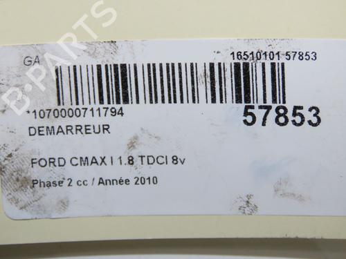 Starter FORD C-MAX (DM2) 1.8 TDCi | BP36246541M8  - Image 6