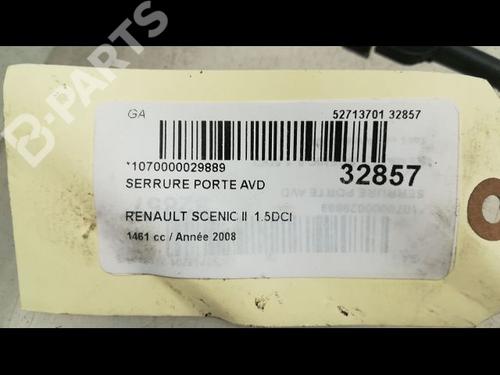 Front right lock RENAULT SCÉNIC II (JM0/1_) 1.5 dCi (JM1E, JM16) | BP9595456C97 