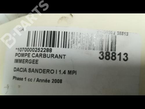 Fuel pump DACIA SANDERO 1.4 (BS0C, BS0A, BS0G, BS1F, BS0E) | BP9609975M76 