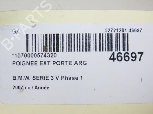 rear-left-exterior-door-handle-bmw-3-e90-335-d-51217207561-2004-2005-2006-2007-2008-2009-2010-2011-2012-22535540 main image