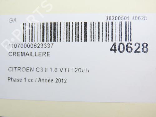 Steering rack CITROËN C3 II (SC_) 1.6 VTi 120 | BP28829631M22