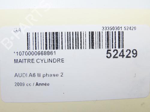 Brake master cylinder AUDI A6 C6 Avant (4F5) 2.7 TDI | BP31120361M77