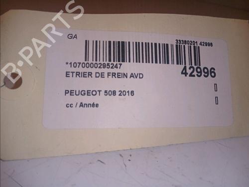 Used Right front brake caliper PEUGEOT 508 I (8D_) 2.0 HDi (136 hp) 14877584