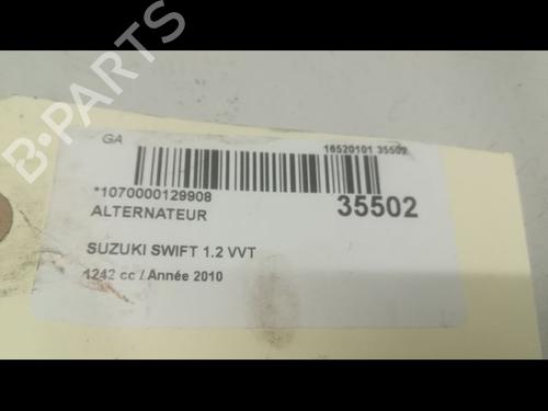 Used Alternator SUZUKI SWIFT IV (FZ, NZ) 1.2 (AZH412, ZC72S) (94 hp) 9599031