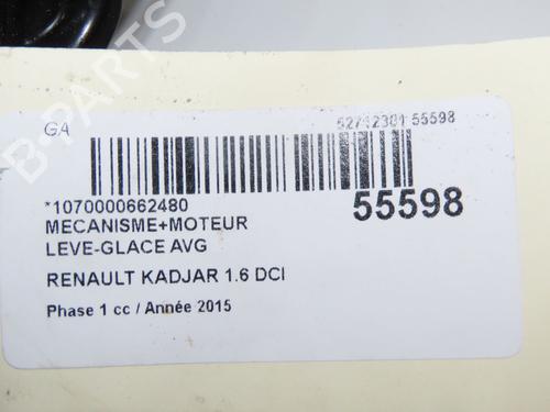 Front left window mechanism RENAULT KADJAR (HA_, HL_) 1.6 dCi 130 (HLA4) | BP33032184C22 - Image 5