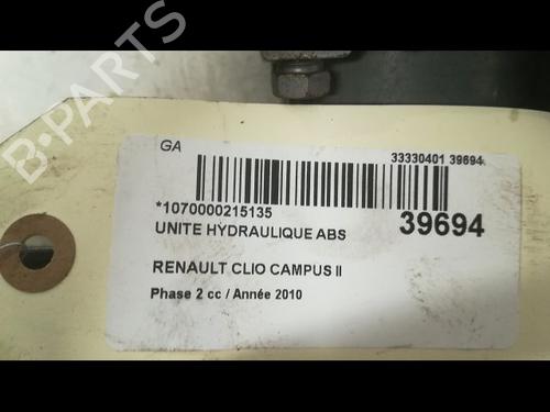 Used ABS pump RENAULT CLIO III Hatchback Van (SB_, SR_) 1.5 dCi (86 hp) 23173619