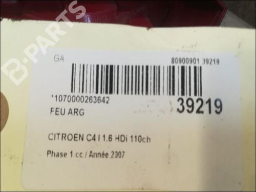 Left taillight CITROËN C4 Coupe (LA_) 1.6 HDi | BP9611694C34 