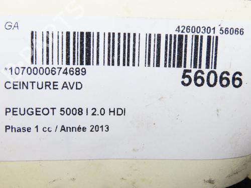 Used Front right seatbelt Front right seatbelt 32740692 32740692