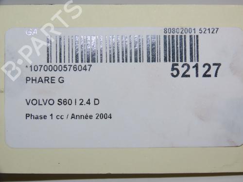Left headlight VOLVO S60 I (384) 2.4 D | BP28969453C28  - Image 5