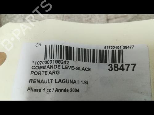 Used Left rear window switch Left rear window switch RENAULT LAGUNA II (BG0/1_) 1.8 16V (BG04, BG0B, BG0C, BG0V) (117 hp) 9608980 9608980
