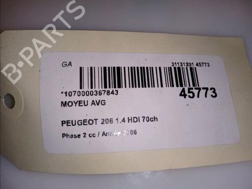 Right front steering knuckle PEUGEOT 206 Hatchback (2A/C) 1.4 HDi eco 70 | BP14876394M26 