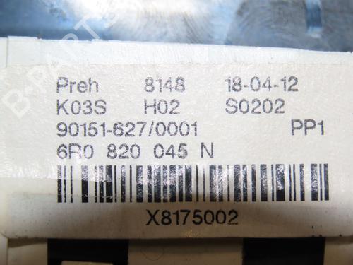 Used Climate control VW POLO V (6R1, 6C1) 1.6 TDI (90 hp) 28801724