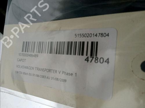 Hood VW TRANSPORTER T5 Van (7HA, 7HH, 7EA, 7EH) 1.9 TDI | BP17134412C1 